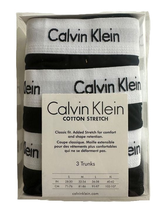Calvin Klein Herren Trunks, Schwarz