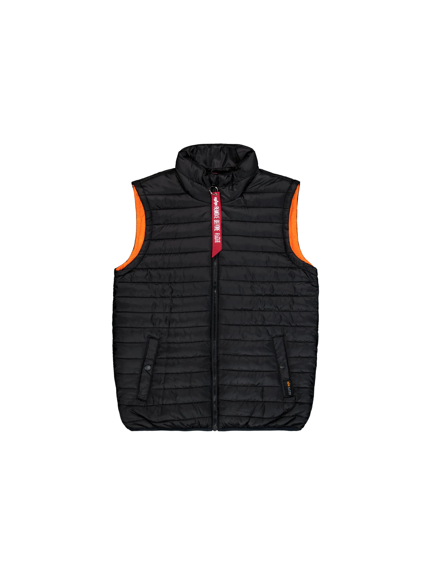 Alpha Industries Herren Veste Black Schwarz