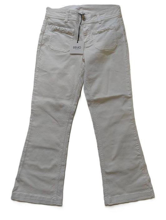 LIU.JO Hose Weiss Damen