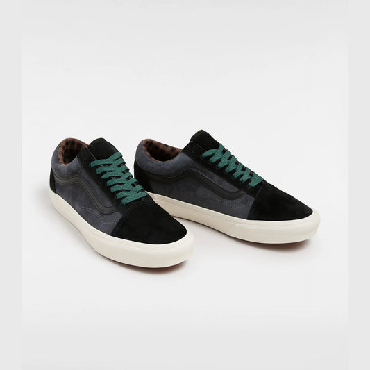 Vans Old Skool Pig Suede Plaid Grey Black VN0A2Z422391